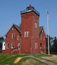 Southeast View of Two Harbors Lighthouse