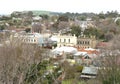 A southerly view overlooking the historic township of Clunes, in central Victoria