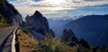 Southern Alpe Mountains Road Royalty Free Stock Photo