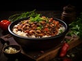 Vegan Hoppin John, savory black-eyed pea stew