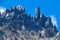 Southern Andes range Cerro Castillo in Chile Royalty Free Stock Photo