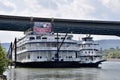 The Southern Belle Riverboat on the Tennessee River, built in 1985. Chattanooga, TN, USA, September 18, 2019.
