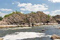 Southern Bug river landscape in Migeya, Ukraine.