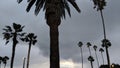 Southern California Sunset Beach Scenes - Encinitas. Royalty Free Stock Photo