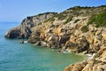 Southern coast of Sitges, Spain Royalty Free Stock Photo