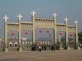 White marble arch-Hakka Ancestral Hall