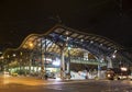 Southern cross rail station in melbourne australia Royalty Free Stock Photo