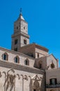 Italy. Matera. Pontifical Basilica - Cathedral of Maria Santissima della Bruna and Sant`Eustachio. Bell tower