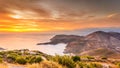 Greek coastline on Peloponnese, Mani Peninsula Royalty Free Stock Photo