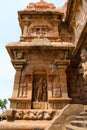 Southern niche of the central shrine, Brihadisvara Temple, Gangaikondacholapuram, Tamil Nadu, Bhikshatana-murti is at the bottom.