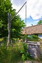 Rural village old house in southern Poland Royalty Free Stock Photo