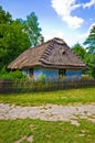 Rural village old house in southern Poland Royalty Free Stock Photo