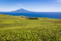 Southern Rebun Island and Mt. Rishiri