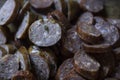 Southern Red Beans and Rice with Sausage Dinner Royalty Free Stock Photo