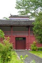 Southern residential buildings in the late Qing Dynasty in Longzhou, Guangxi, China, Yexiu Garden Royalty Free Stock Photo