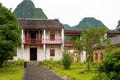 Southern residential buildings in the late Qing Dynasty in Longzhou, Guangxi, China, Yexiu Garden Royalty Free Stock Photo