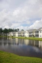 Southern residential neighborhood Royalty Free Stock Photo