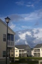 Southern residential neighborhood Royalty Free Stock Photo