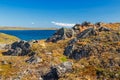 Southern shore of Novaya Zemlya Royalty Free Stock Photo