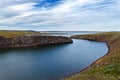 Southern shore of Novaya Zemlya Royalty Free Stock Photo