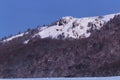 The Wrekin Hill Summit in Snow at Winter Royalty Free Stock Photo