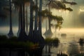 Southern Swamps Royalty Free Stock Photo