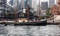 Traditional Tall Ship Docked in Sydney harbour, Australia