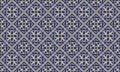 Southern tile pattern Royalty Free Stock Photo