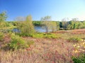 Southern Wisconsin Prairie Landscape Royalty Free Stock Photo