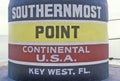Southernmost point of the continental United States, Key West, Florida Royalty Free Stock Photo