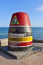 Southernmost Point marker, Key West, USA Royalty Free Stock Photo