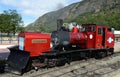 The southernmost railway in the world on the edge of the Earth.