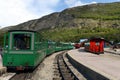 The southernmost railway in the world on the edge of the Earth.