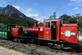 The southernmost railway in the world on the edge of the Earth.