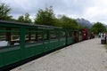 The southernmost railway in the world on the edge of the Earth.