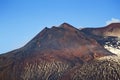 Southest crater Etna Royalty Free Stock Photo