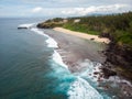 The Southest point of Mauritius. Africa Indian Ocean Royalty Free Stock Photo