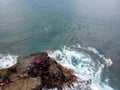 The Southest point of Mauritius. Africa Indian Ocean