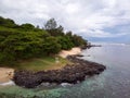 The Southest point of Mauritius. Africa Indian Ocean Royalty Free Stock Photo