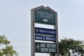 Southgate Center Shopping Plaza Sign, Memphis, TN Royalty Free Stock Photo