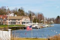 Southport, Connecticut harbor Royalty Free Stock Photo