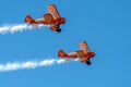 SOUTHPORT, UK JULY 8 2018: Two world famous Aerosuperbatics Wing