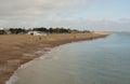 Southsea beach, Hampshire, England Royalty Free Stock Photo