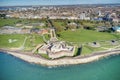 Southsea Castle and the seafront promenade