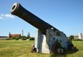 Southsea Hampshire. A Victorian cannon.