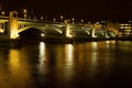 Southwark Bridge, London. Conceptual image Royalty Free Stock Photo