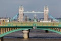 Southwark Bridge London England Royalty Free Stock Photo