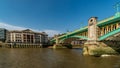 Southwark Bridge in London, England, UK, GB Royalty Free Stock Photo