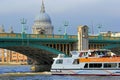 Southwark Bridge, London Royalty Free Stock Photo