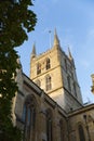 Southwark Cathedral The Cathedral and Collegiate Church of St Saviour and St Mary Overie - Southwark, London, UK - 8th December Royalty Free Stock Photo